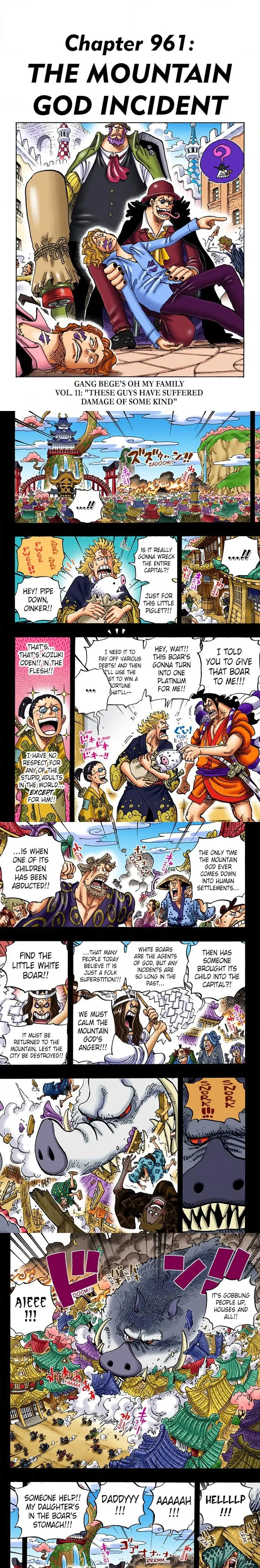 One Piece Digital Colored Chapter 961 image 1